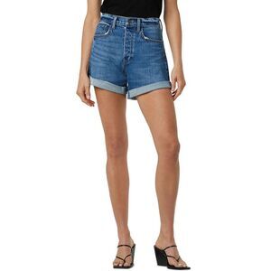 Joe's Jeans Womens Alex Rolled Denim Shorts 31 Savage - NWT $128